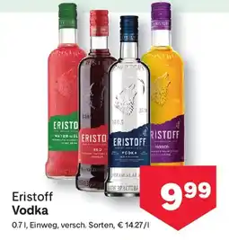 MPreis Eristoff vodka Angebot