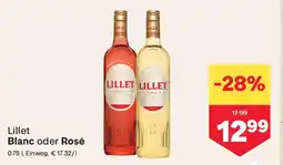 MPreis Lillet blanc oder rosé Angebot