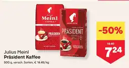 MPreis Julius meinl präsident kaffee Angebot