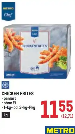 Metro Chicken frites Angebot