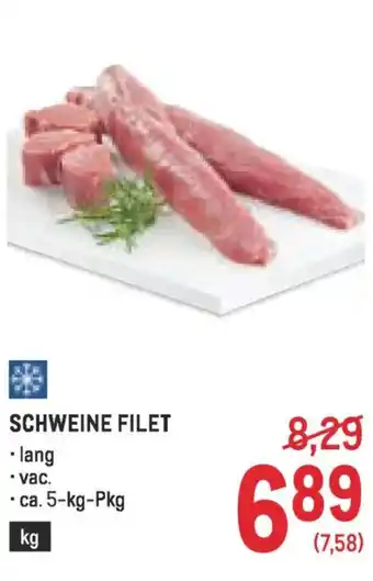 Metro Schweine filet Angebot
