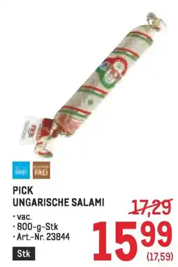Metro Pick ungarische salami Angebot