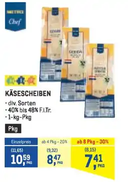 Metro Käsescheiben Angebot