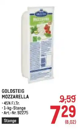 Metro Goldsteig mozzarella Angebot