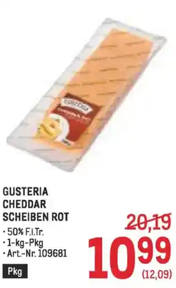 Metro Gusteria cheddar scheiben rot Angebot