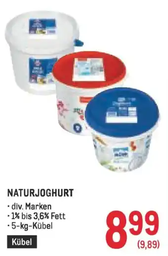 Metro Naturjoghurt Angebot