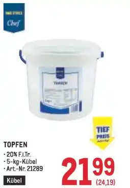 Metro Topfen Angebot