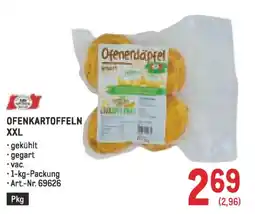Metro Ofenkartoffeln xxl Angebot