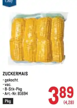 Metro Zuckermais Angebot