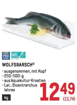 Metro Wolfsbarsch Angebot