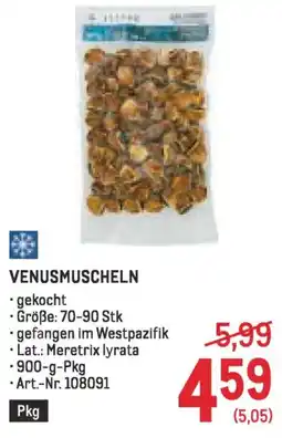 Metro Venusmuscheln Angebot