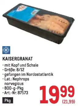 Metro Kaisergranat Angebot
