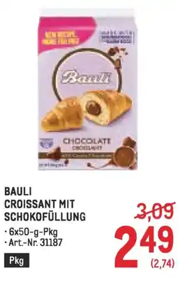 Metro Bauli croissant mit schokofüllung Angebot
