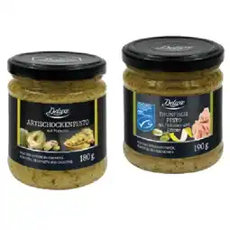 Lidl Pesto mit Pistazien Thunfisch mit Zitrone oder Artischocken Lidl Angebot