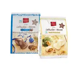 Lidl Gefüllte Lebkuchen-Herzen Zartbitter, Vollmilch oder weiße Schokolade Lidl Angebot