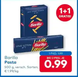 T&G Barilla Pasta Angebot