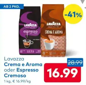 T&G Crema e Aroma oder Espresso Angebot
