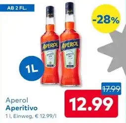 T&G Aperol Aperitivo Angebot