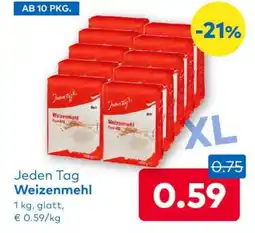 T&G Jeden Tag Weizenmehl Angebot