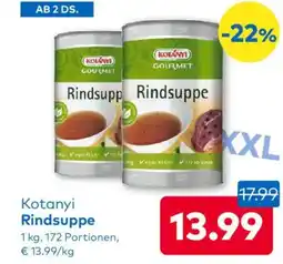 T&G Kotanyi Rindsuppe Angebot