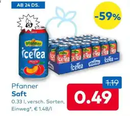T&G Pfanner Saft Angebot
