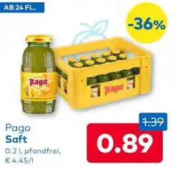T&G Pago Saft Angebot