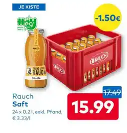 T&G Rauch Saft Angebot