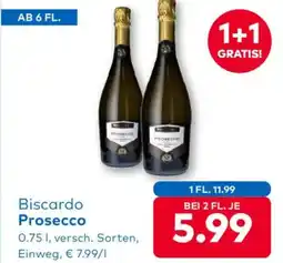 T&G Biscardo Prosecco Angebot