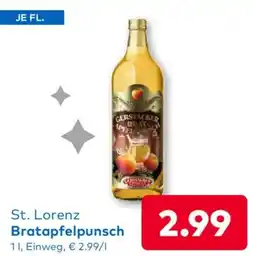T&G St. Lorenz Bratapfelpunsch Angebot