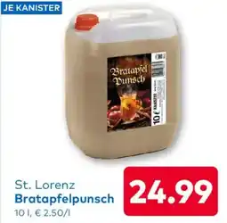 T&G St. Lorenz Bratapfelpunsch Angebot