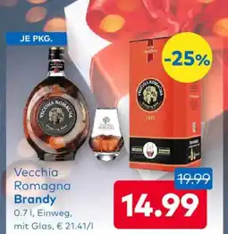 T&G Vecchia romagna brandy Angebot