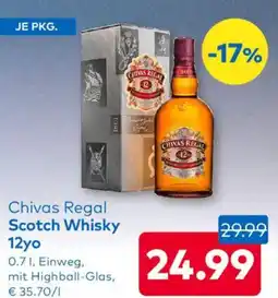 T&G Chivas Regal Scotch Whisky Angebot