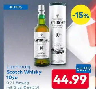 T&G Laphroaig Scotch Whisky 10yo Angebot