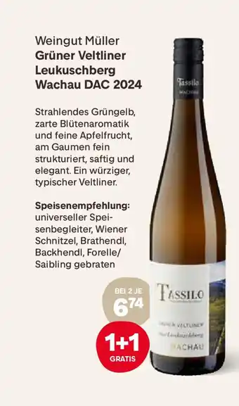 Weingut Müller Grüner Veltliner Leukuschberg Wachau DAC 2024