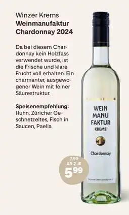 MPreis Winzer krems weinmanufaktur chardonnay 2024 Angebot