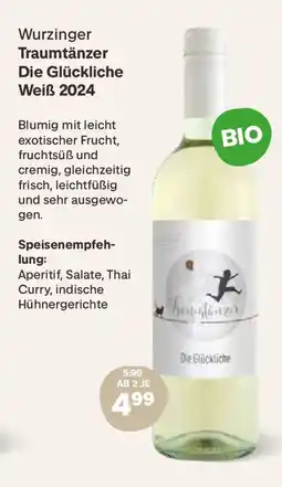 MPreis Wurzinger Traumtänzer Die Glückliche Weiß 2024 Angebot