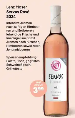 MPreis Lenz moser servus rosé 2024 Angebot