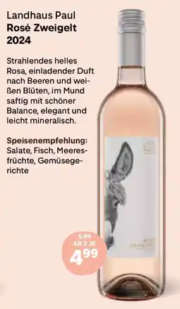 MPreis Landhaus Paul Rosé Zweigelt 2024 Angebot