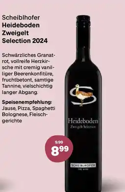 MPreis Scheiblhofer Heideboden Zweigelt Selection 2024 Angebot