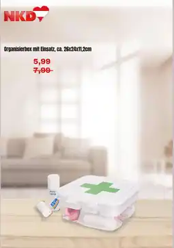 NKD Organisierbox mit Einsatz Angebot