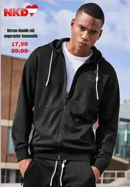 NKD Herren-Hoodie mit angerauter Innenseite Angebot