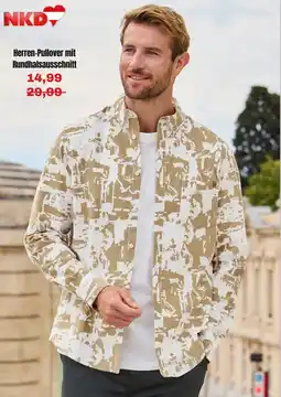 NKD Herren-Pullover mit Rundhalsausschnitt Angebot