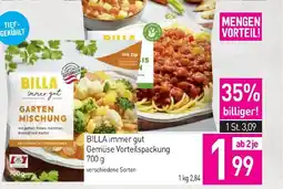Sutterlüty BILLA immer gut Gemüse Vorteilspackung Angebot