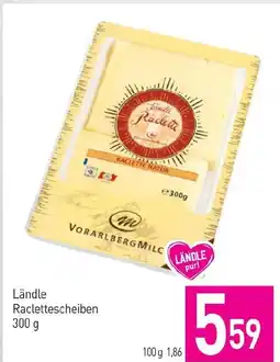 Sutterlüty Ländle Raclettescheiben Angebot