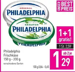 Sutterlüty hiladelphia Frischkäse Angebot