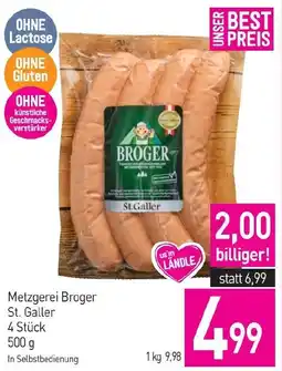 Sutterlüty Metzgerei Broger St.Galler Angebot