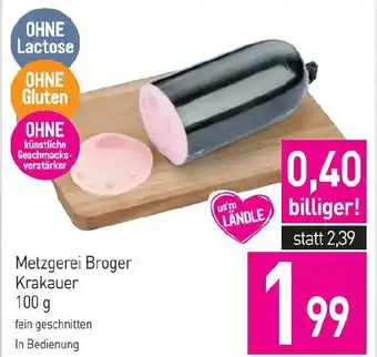 Sutterlüty Metzgerei Broger Krakauer Angebot