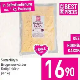 Sutterlüty Sutterlüty's Bregenzerwälder Knöpflekäse Angebot