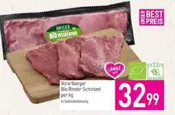 Sutterlüty Vorarlberger Bio Rinder Schnitzel per kg Angebot