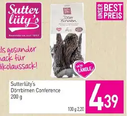 Sutterlüty Sutterlüty's Dörrbirnen Conference Angebot